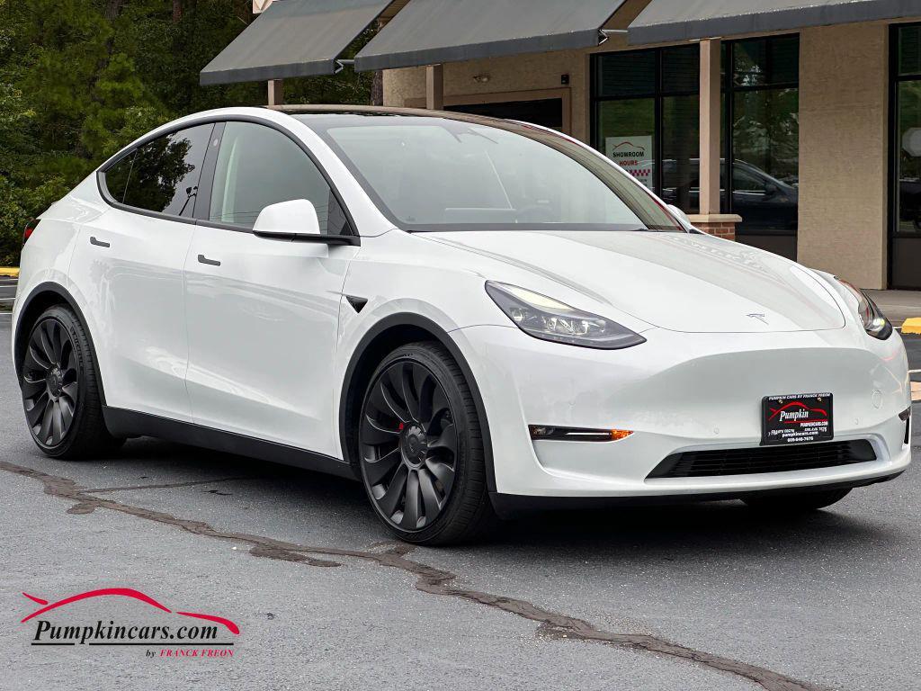 used 2022 Tesla Model Y car, priced at $32,495