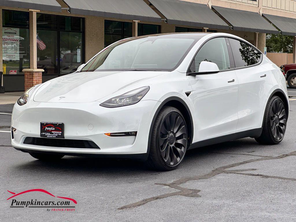 used 2022 Tesla Model Y car, priced at $32,495