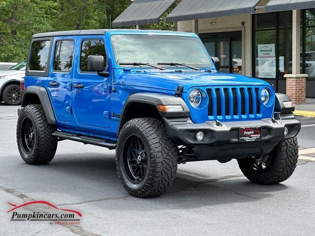 used 2022 Jeep Wrangler Unlimited car, priced at $38,495