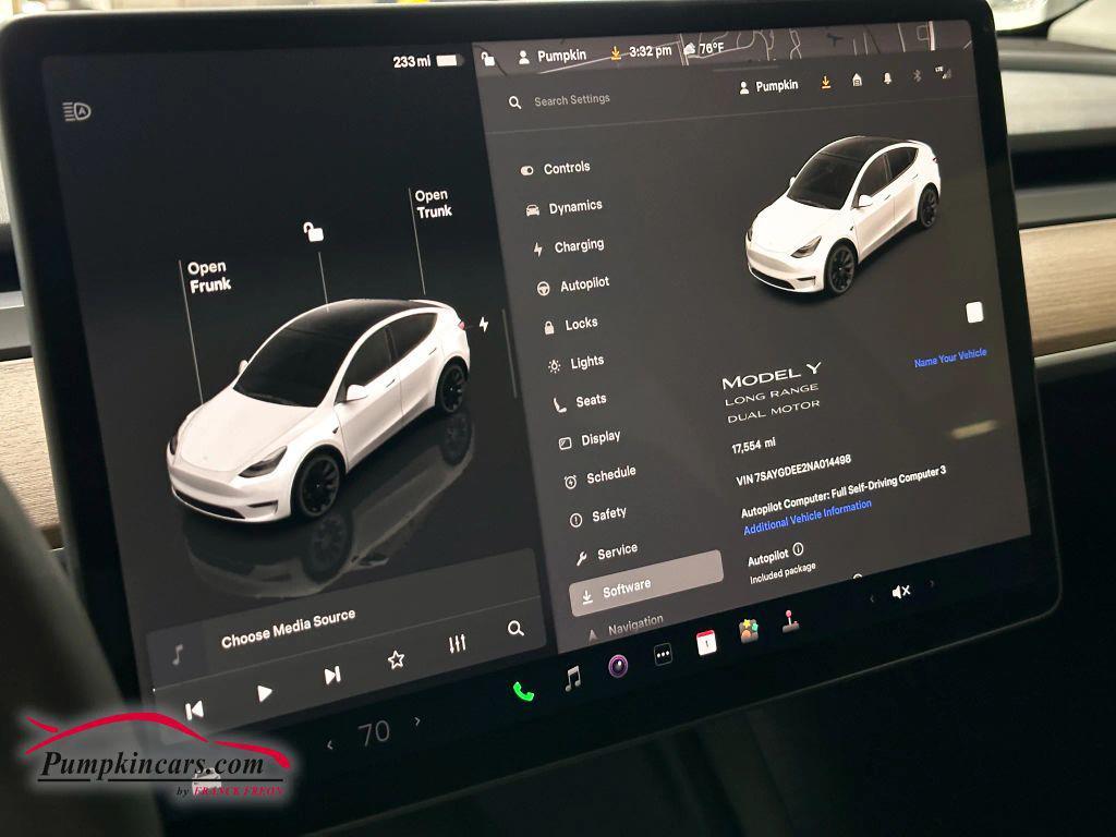 used 2022 Tesla Model Y car, priced at $33,495