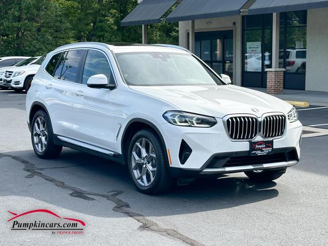 used 2022 BMW X3 car, priced at $36,995