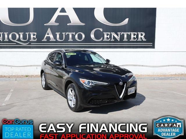 used 2018 Alfa Romeo Stelvio car, priced at $12,995