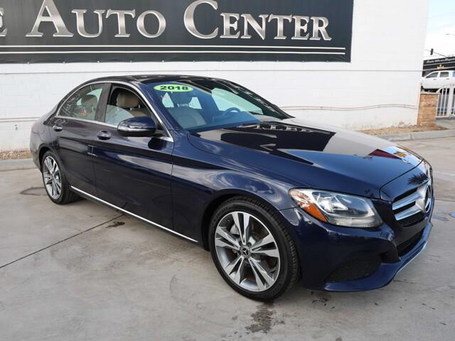 used 2018 Mercedes-Benz C-Class car, priced at $16,195