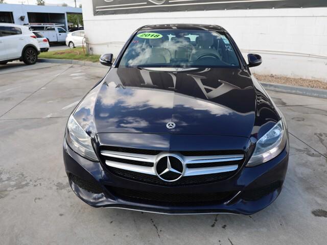 used 2018 Mercedes-Benz C-Class car, priced at $16,195