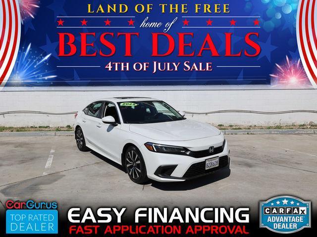 used 2022 Honda Civic car, priced at $20,995