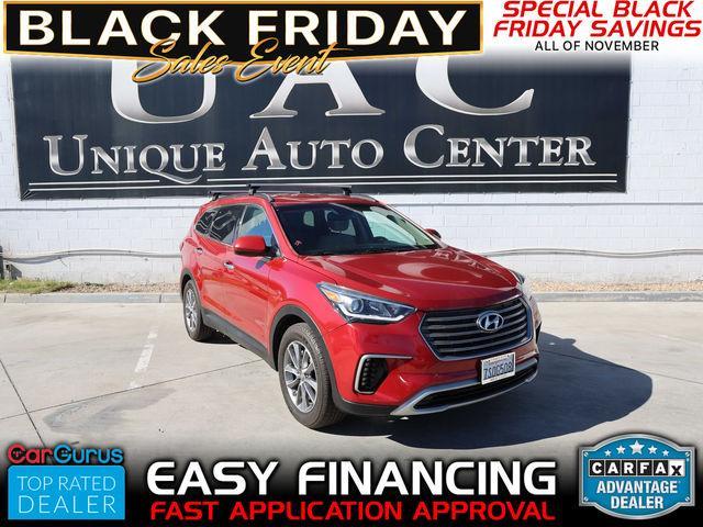 used 2017 Hyundai Santa Fe car, priced at $12,995