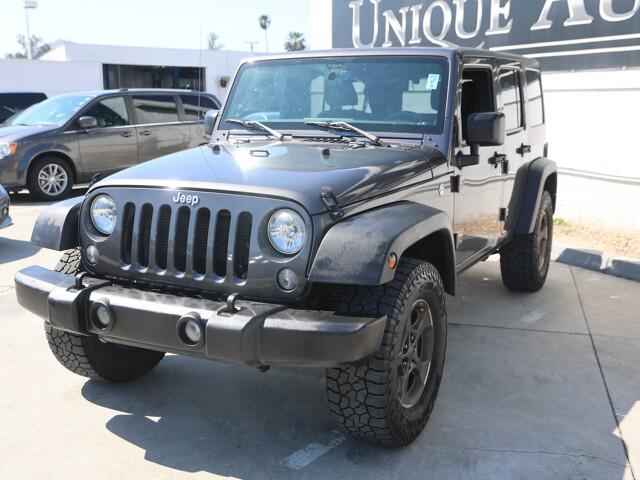 used 2017 Jeep Wrangler Unlimited car, priced at $18,995