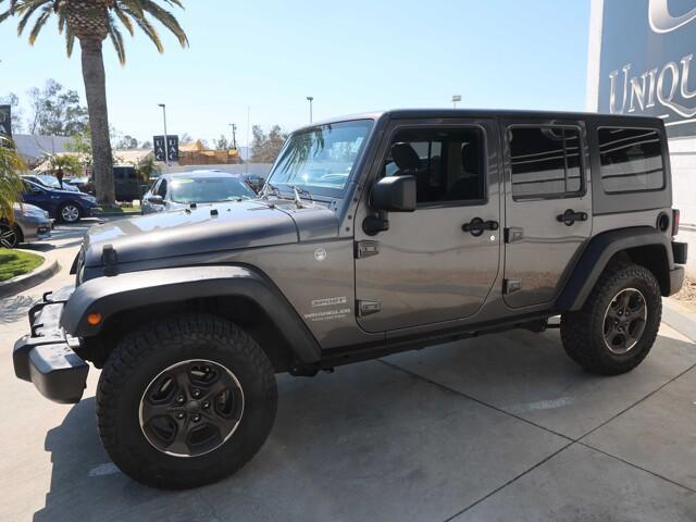 used 2017 Jeep Wrangler Unlimited car, priced at $18,995