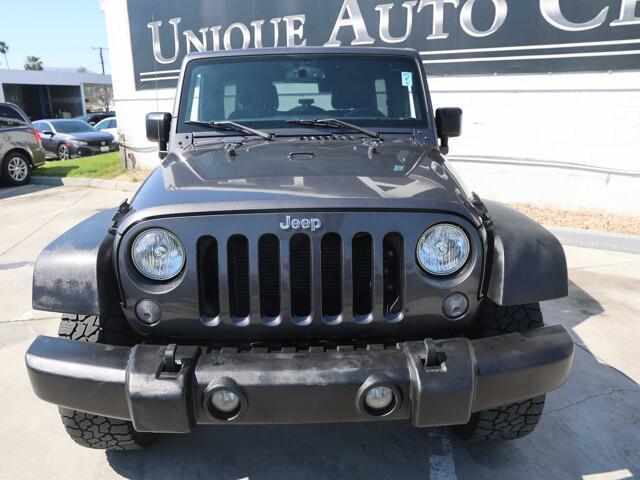 used 2017 Jeep Wrangler Unlimited car, priced at $18,995