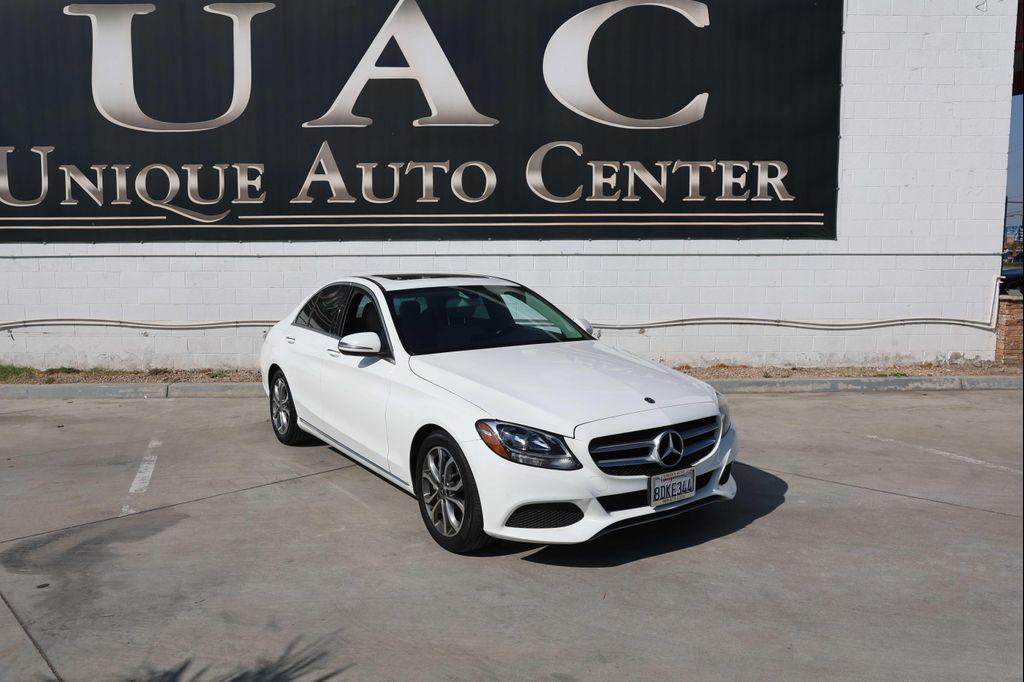 used 2018 Mercedes-Benz C-Class car, priced at $10,995