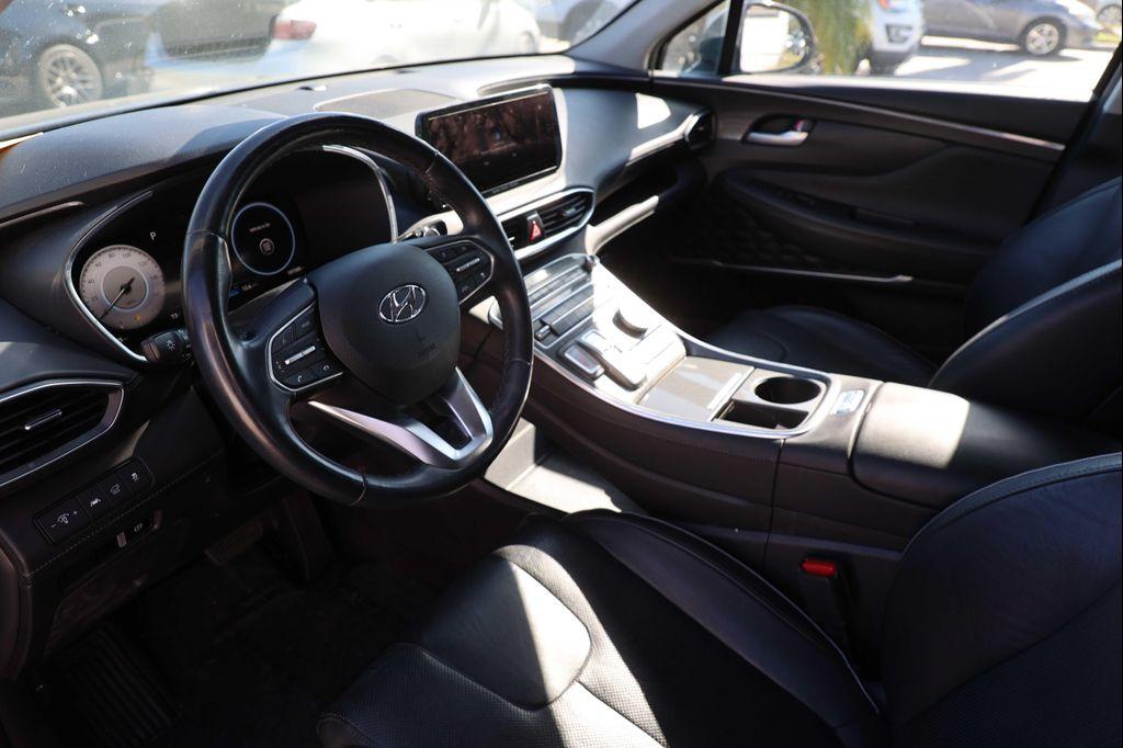 used 2021 Hyundai Santa Fe car, priced at $14,995