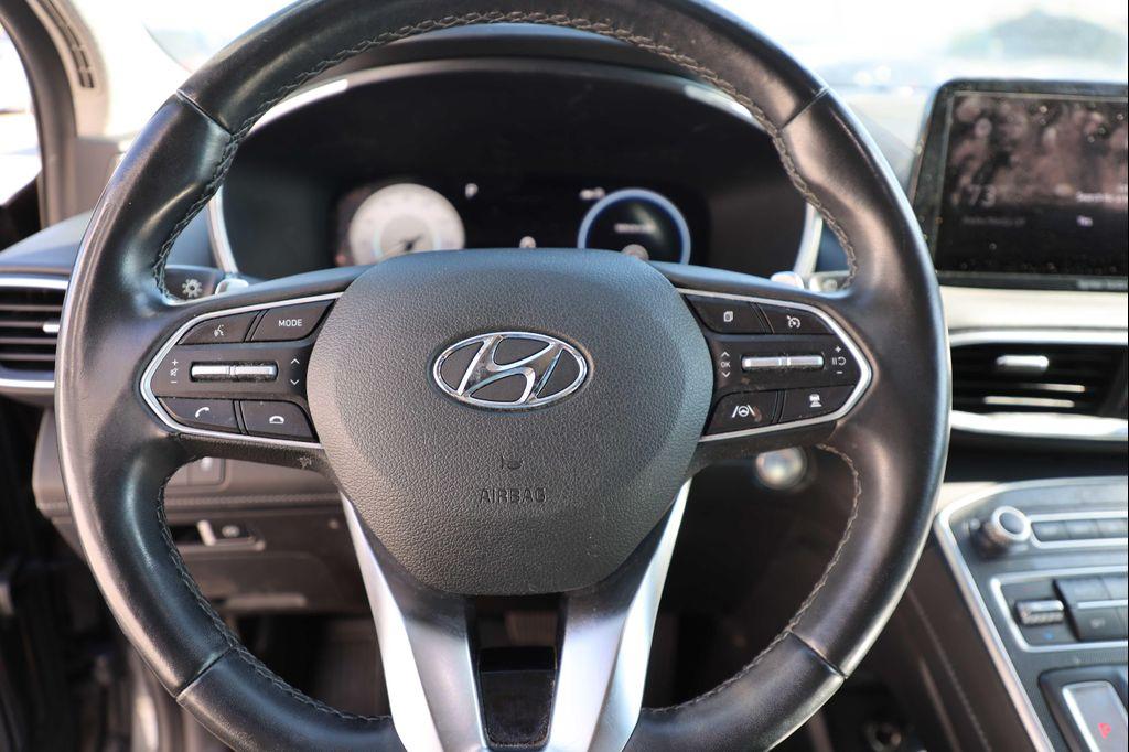 used 2021 Hyundai Santa Fe car, priced at $14,995