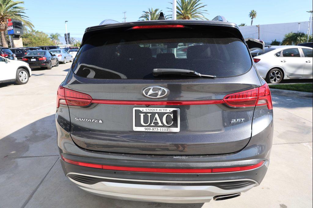 used 2021 Hyundai Santa Fe car, priced at $14,995
