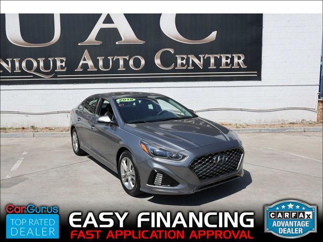 used 2018 Hyundai Sonata car, priced at $12,495