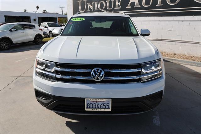 used 2018 Volkswagen Atlas car, priced at $15,495