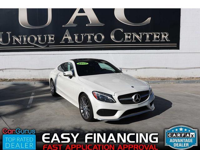 used 2017 Mercedes-Benz C-Class car, priced at $17,495