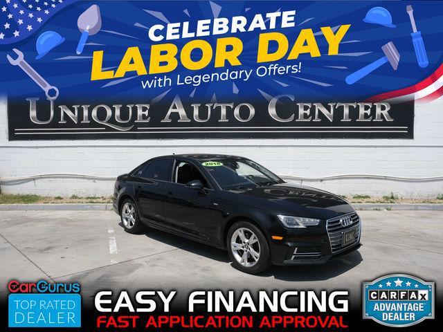 used 2018 Audi A4 car, priced at $12,995
