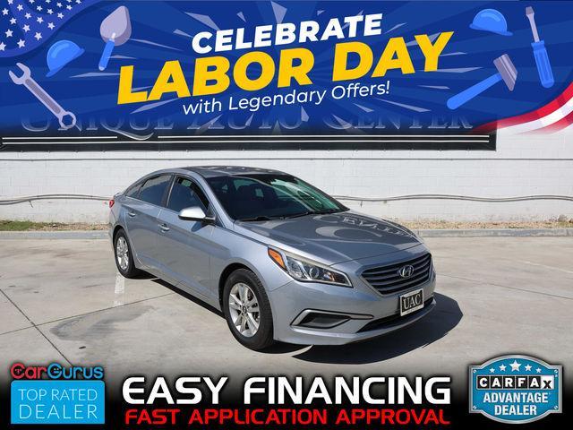 used 2017 Hyundai Sonata car, priced at $6,495