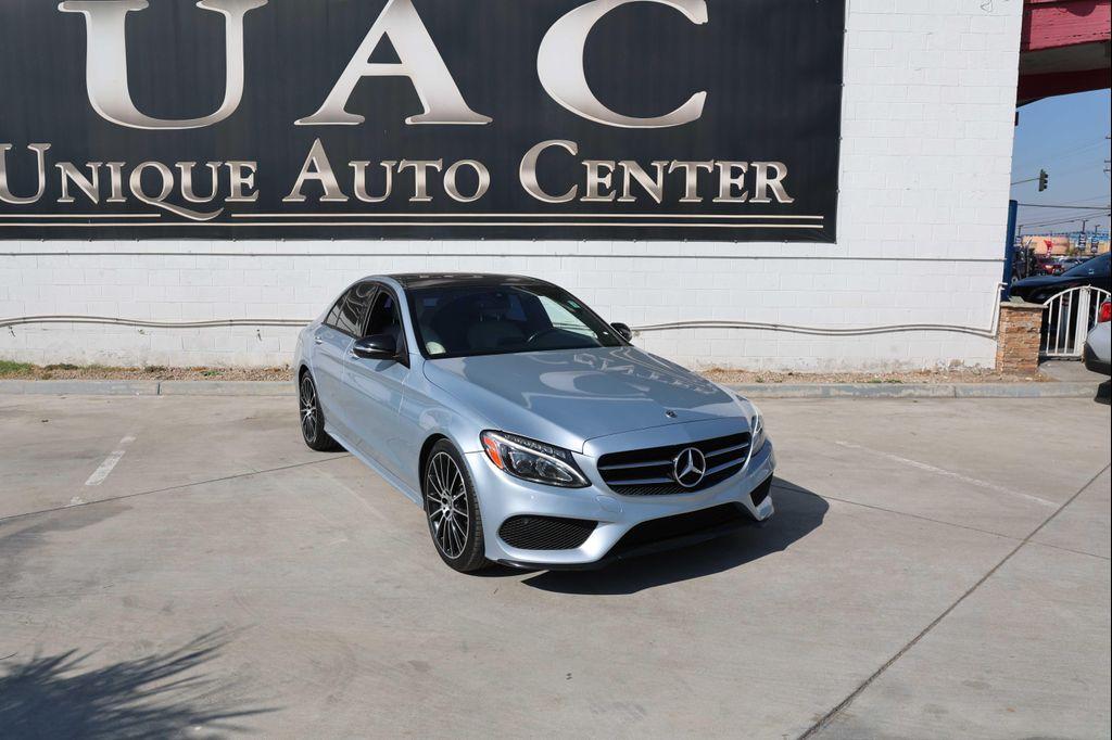 used 2018 Mercedes-Benz C-Class car, priced at $12,995