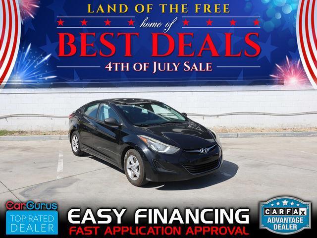 used 2015 Hyundai Elantra car, priced at $6,495