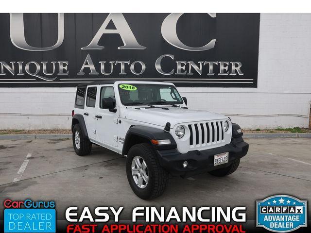 used 2018 Jeep Wrangler Unlimited car, priced at $24,995