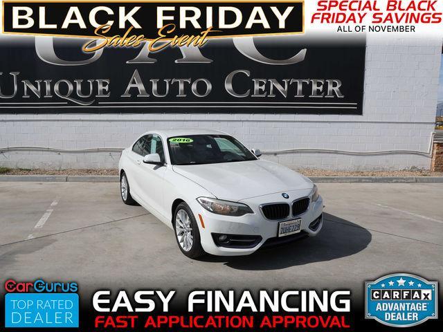 used 2016 BMW 228 car, priced at $11,995