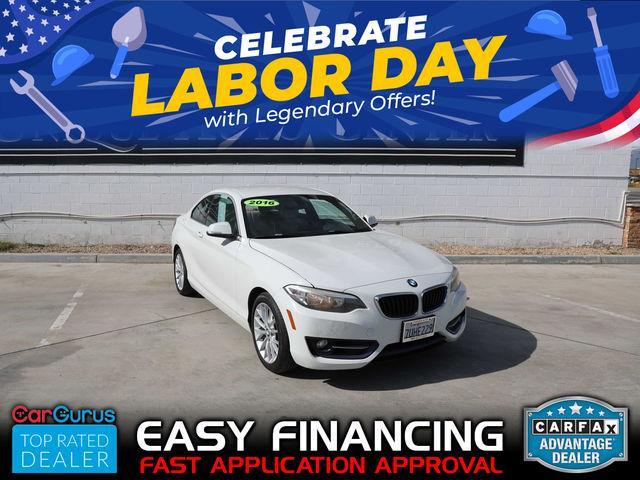 used 2016 BMW 228 car, priced at $9,495