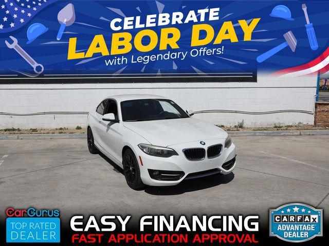 used 2016 BMW 228 car, priced at $8,795