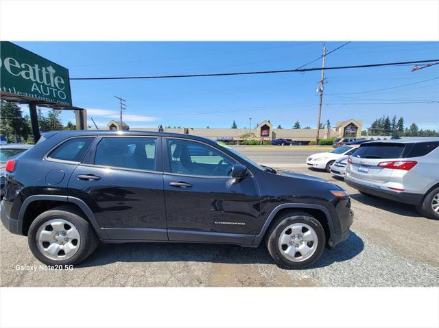 used 2016 Jeep Cherokee car, priced at $9,885