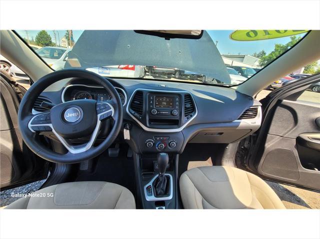 used 2016 Jeep Cherokee car, priced at $9,885