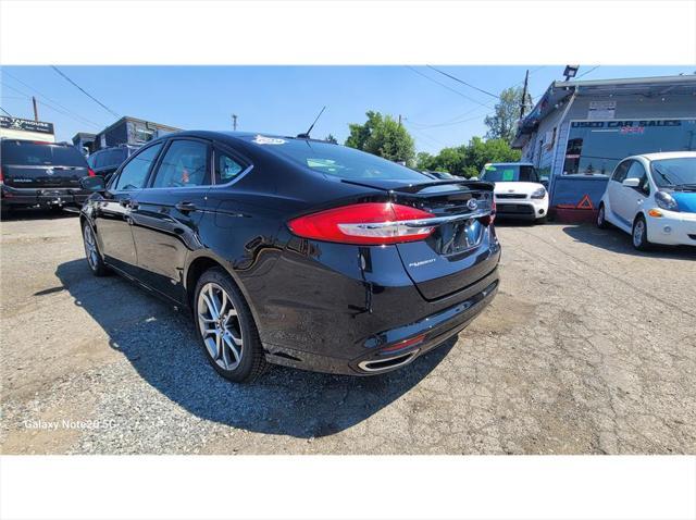 used 2017 Ford Fusion car, priced at $9,435