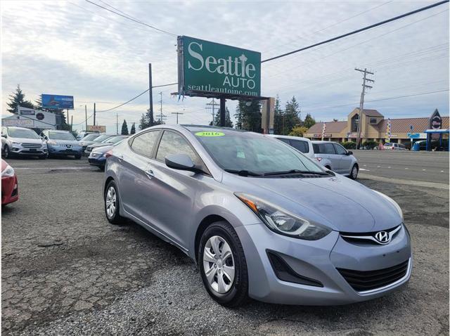 used 2016 Hyundai Elantra car, priced at $7,485