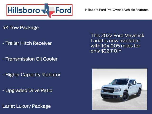 used 2022 Ford Maverick car, priced at $22,110