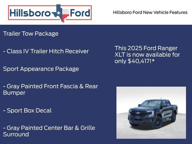 new 2025 Ford Ranger car, priced at $38,917