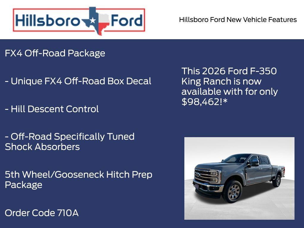 new 2026 Ford F-350 car, priced at $98,462