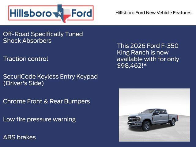 new 2026 Ford F-350 car, priced at $98,462