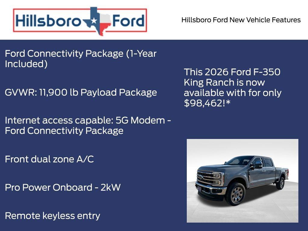 new 2026 Ford F-350 car, priced at $98,462