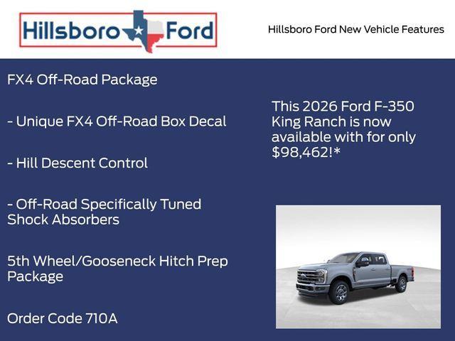new 2026 Ford F-350 car, priced at $98,462