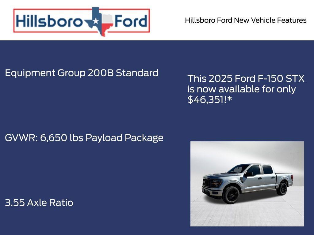 new 2025 Ford F-150 car, priced at $46,351