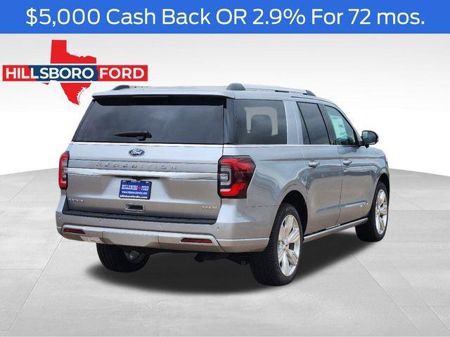 new 2024 Ford Expedition Max car, priced at $81,297