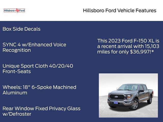 used 2023 Ford F-150 car, priced at $36,997