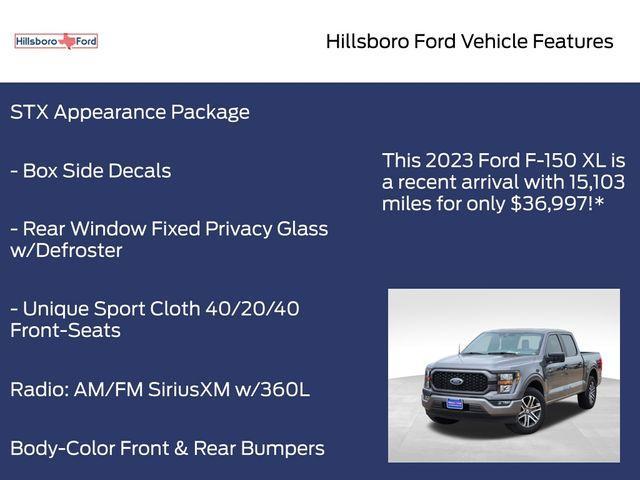 used 2023 Ford F-150 car, priced at $36,997