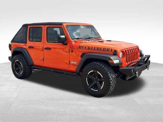 used 2018 Jeep Wrangler Unlimited car, priced at $19,877