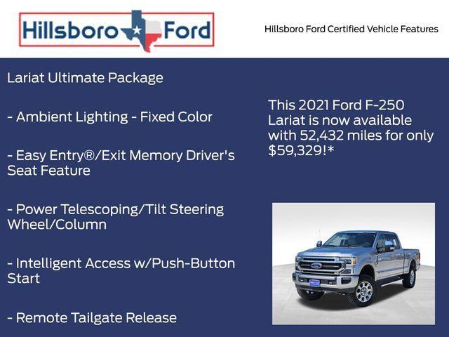 used 2021 Ford F-250 car, priced at $59,329