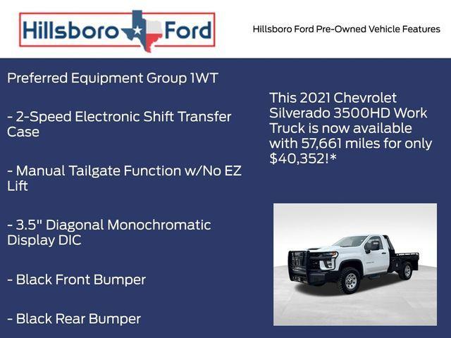 used 2021 Chevrolet Silverado 3500 car, priced at $40,352