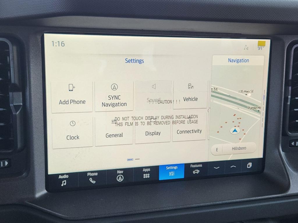 new 2025 Ford Bronco car, priced at $42,172