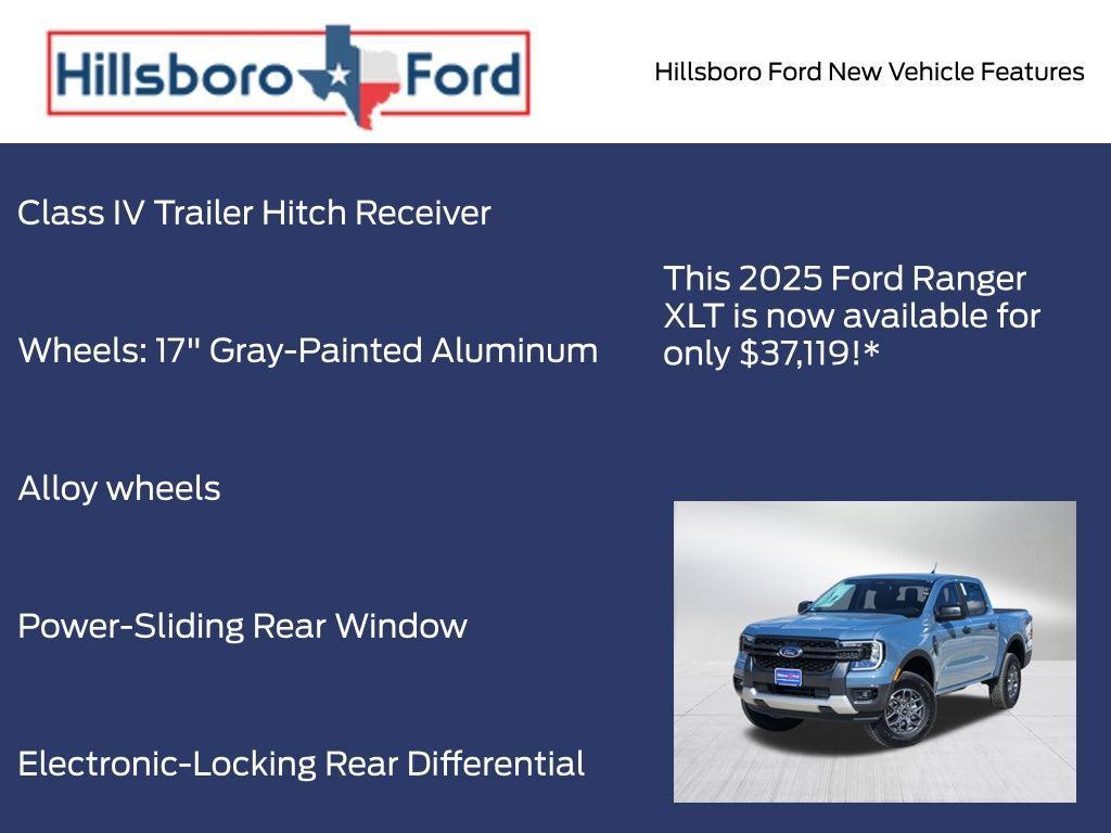 new 2025 Ford Ranger car, priced at $37,119