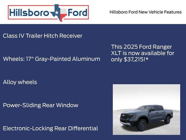 new 2025 Ford Ranger car, priced at $37,215