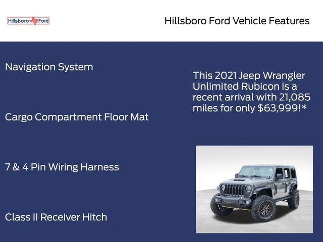 used 2021 Jeep Wrangler Unlimited car, priced at $63,999