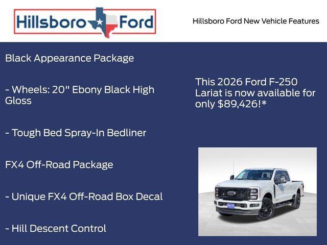 new 2026 Ford F-250 car, priced at $89,426